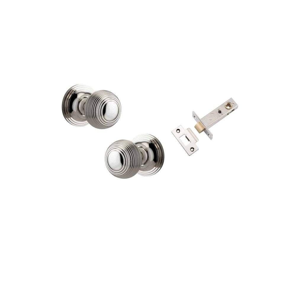 Guildford Round Rose Door Knob Set, Concealed Fix