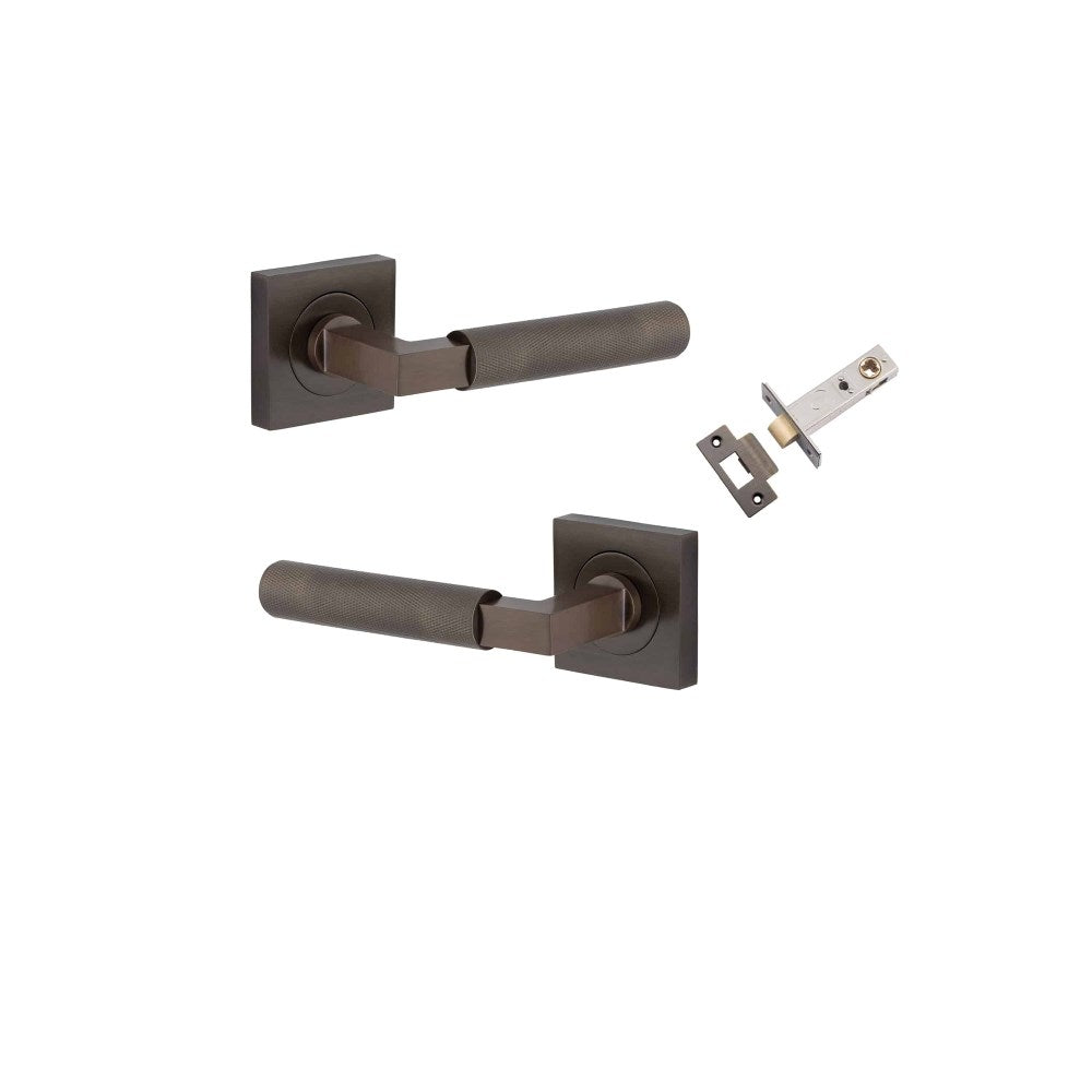 Brunswick Square Rose Door Lever Set