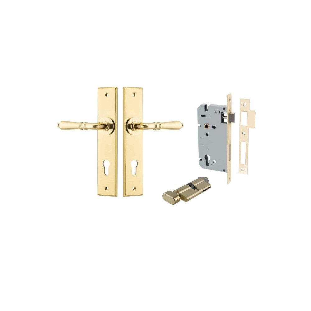 Sarlat Chamfered Door Lever Set