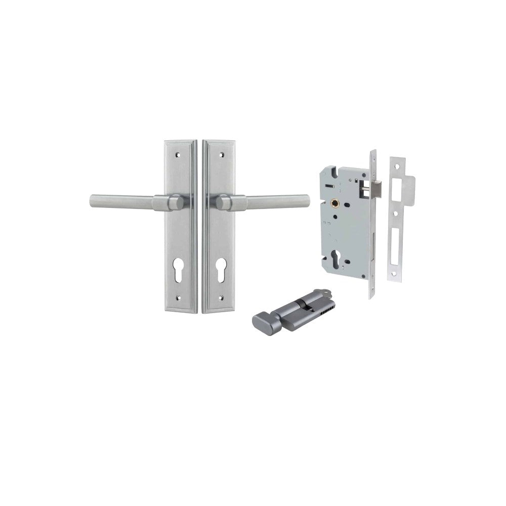 Helsinki Stepped Door Lever Set