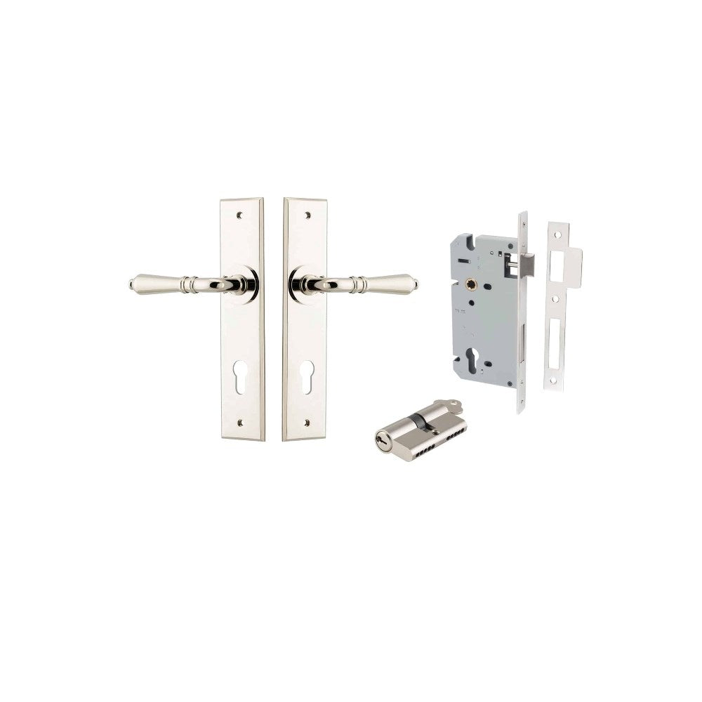Sarlat Chamfered Door Lever Set