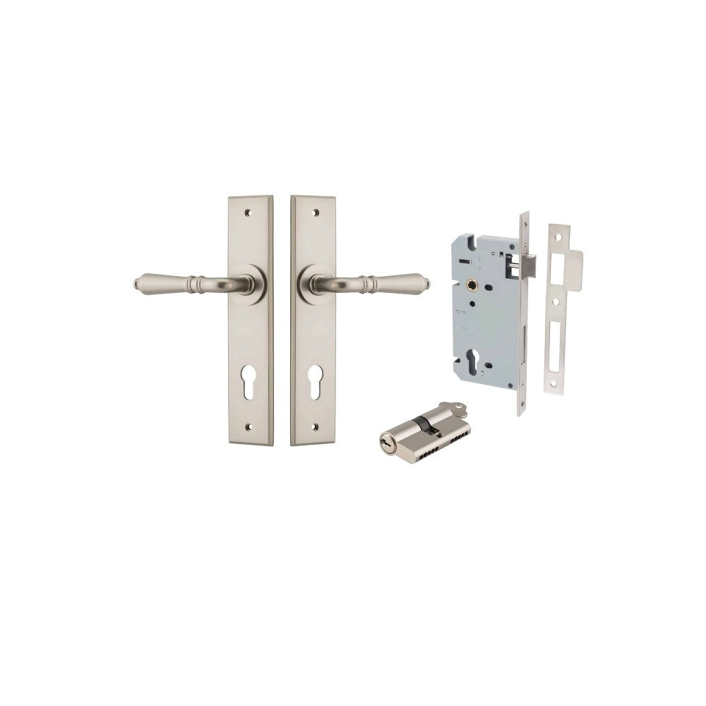 Sarlat Chamfered Door Lever Set