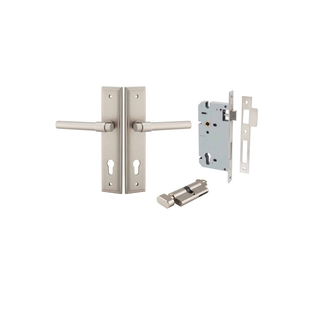Helsinki Stepped Door Lever Set