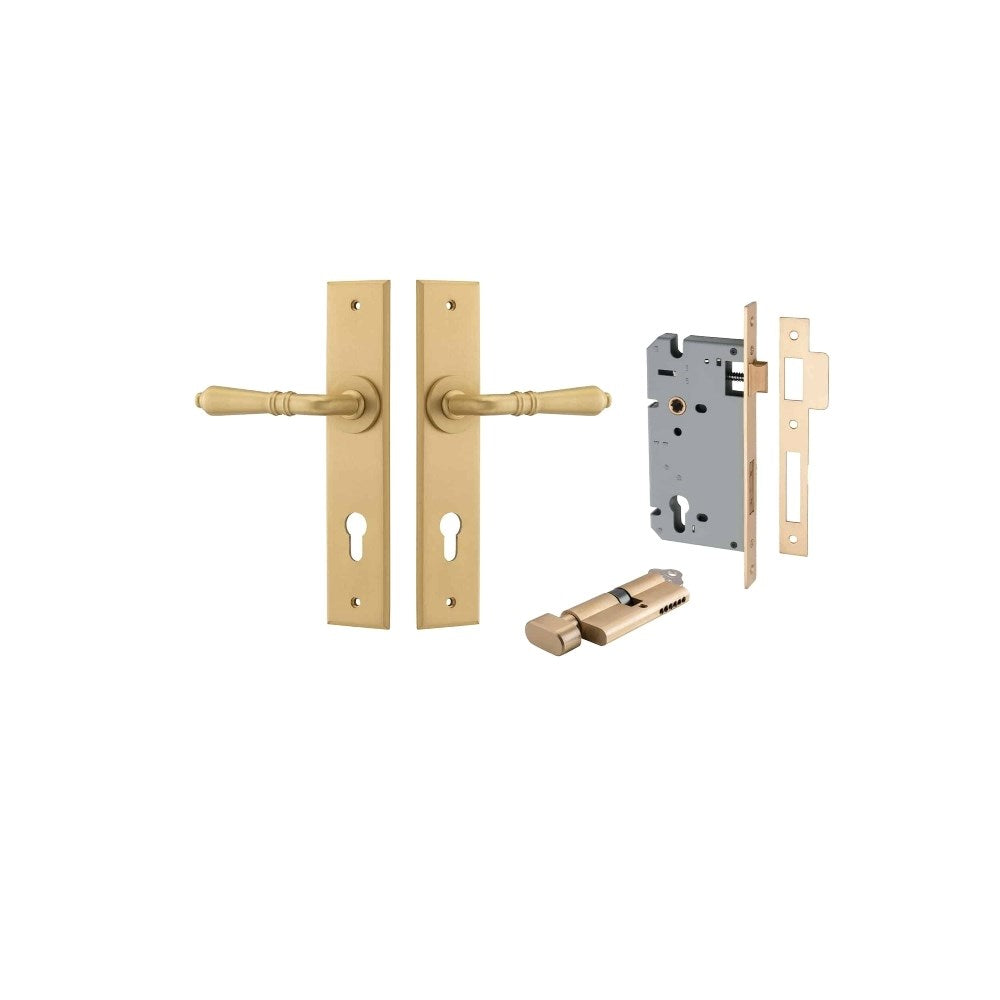 Sarlat Chamfered Door Lever Set