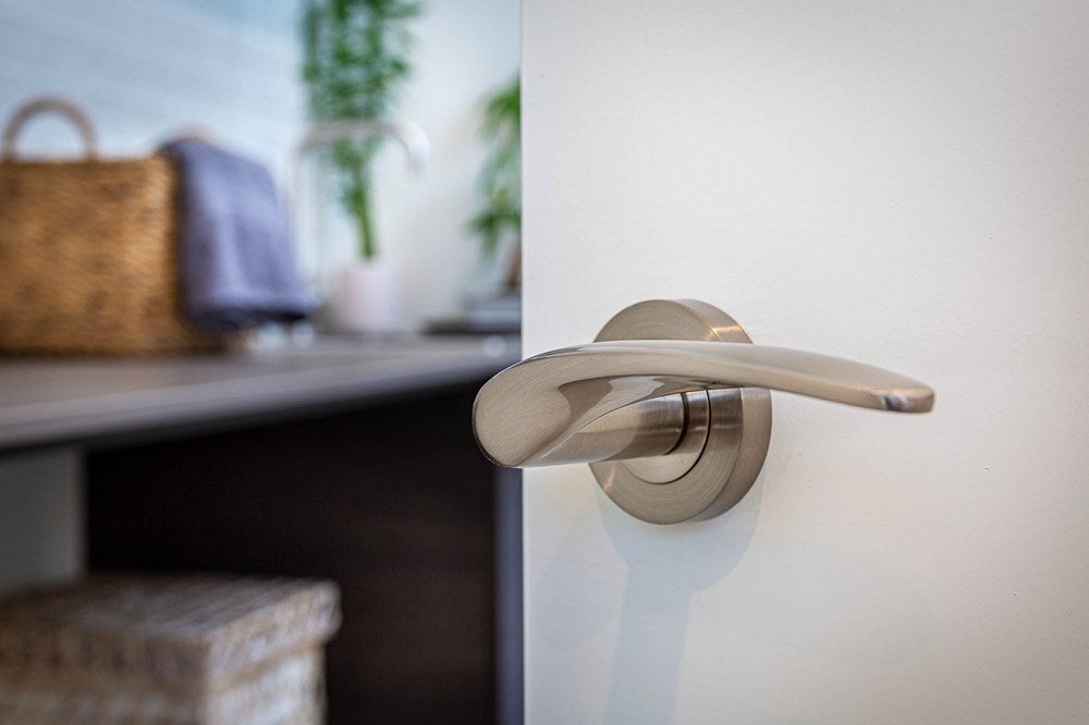 Apollo Round Rose Door Lever Set