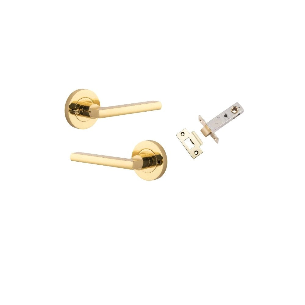 Baltimore Round Rose Door Lever Set