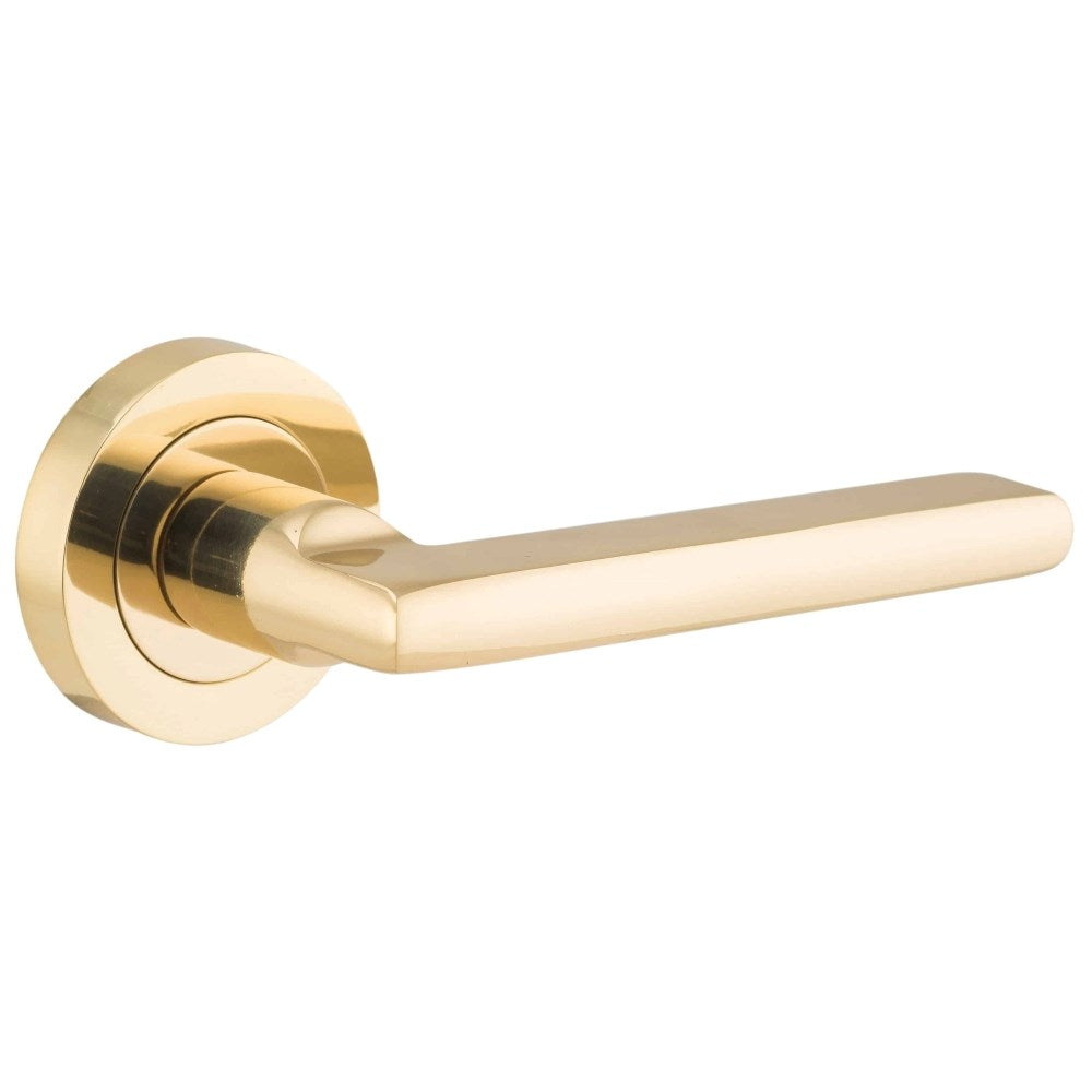 Baltimore Round Rose Door Lever Set