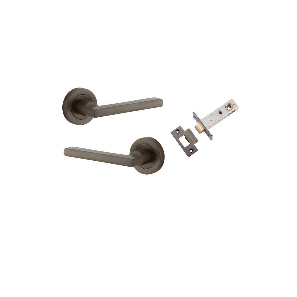 Baltimore Round Rose Door Lever Set
