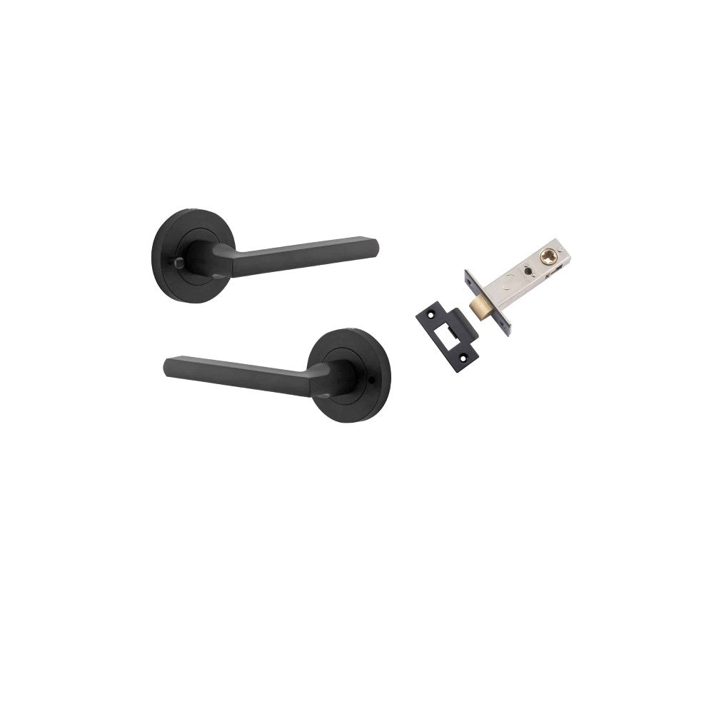 Baltimore Round Rose Door Lever Set