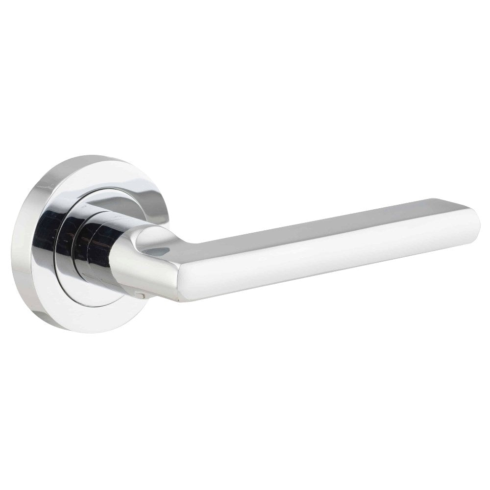 Baltimore Round Rose Door Lever Set