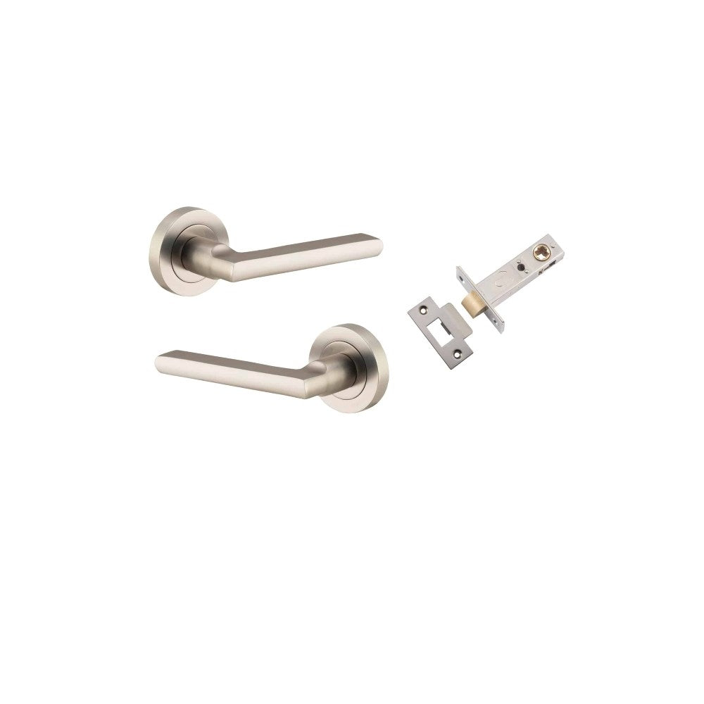 Baltimore Round Rose Door Lever Set