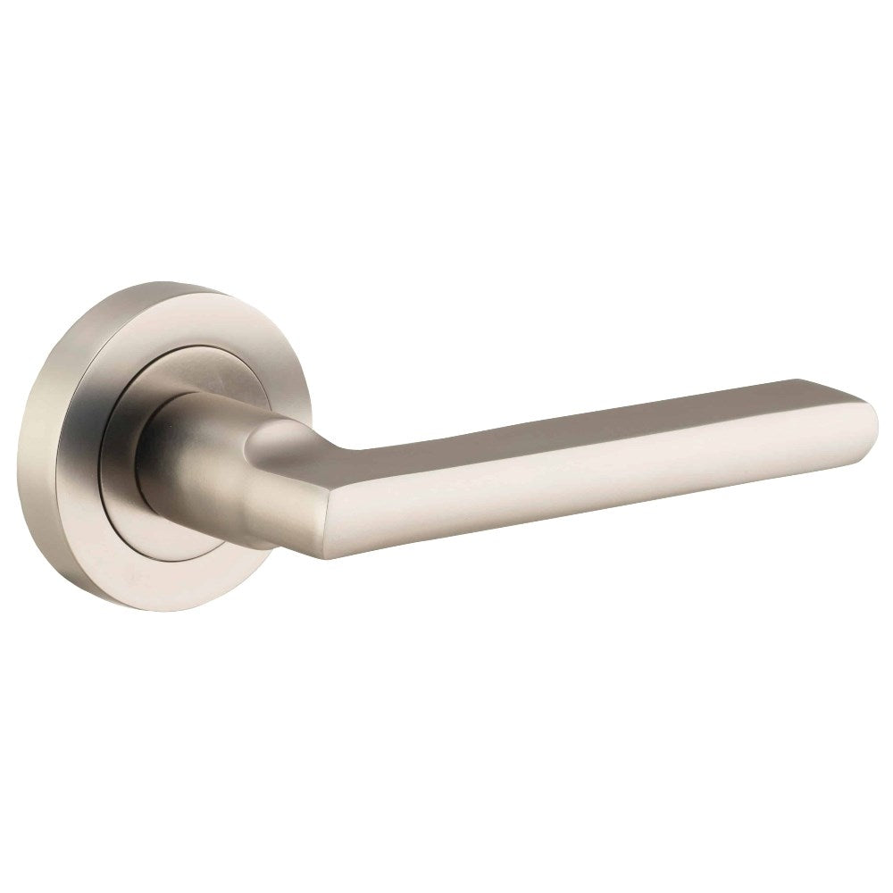 Baltimore Round Rose Door Lever Set