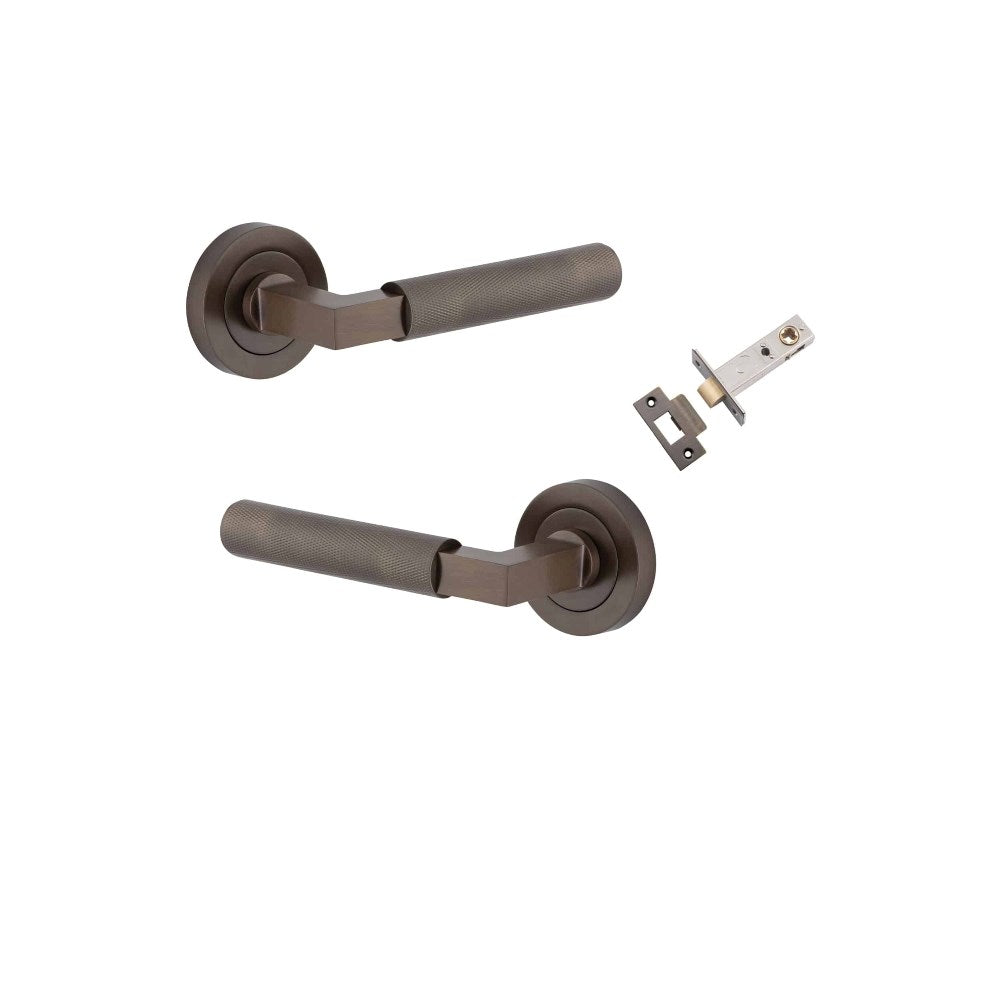 Brunswick Round Rose Door Lever Set