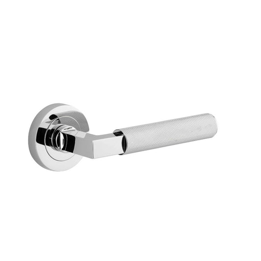 Brunswick Round Rose Door Lever Set