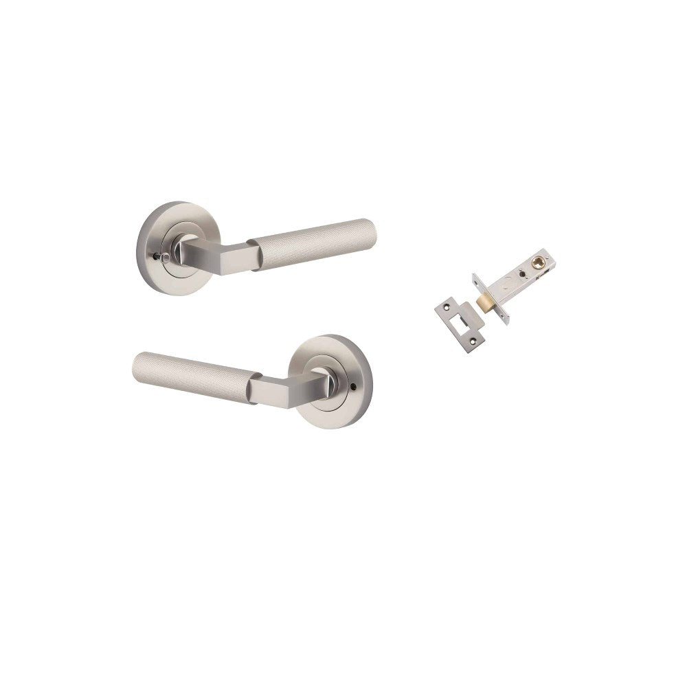 Brunswick Round Rose Door Lever Set