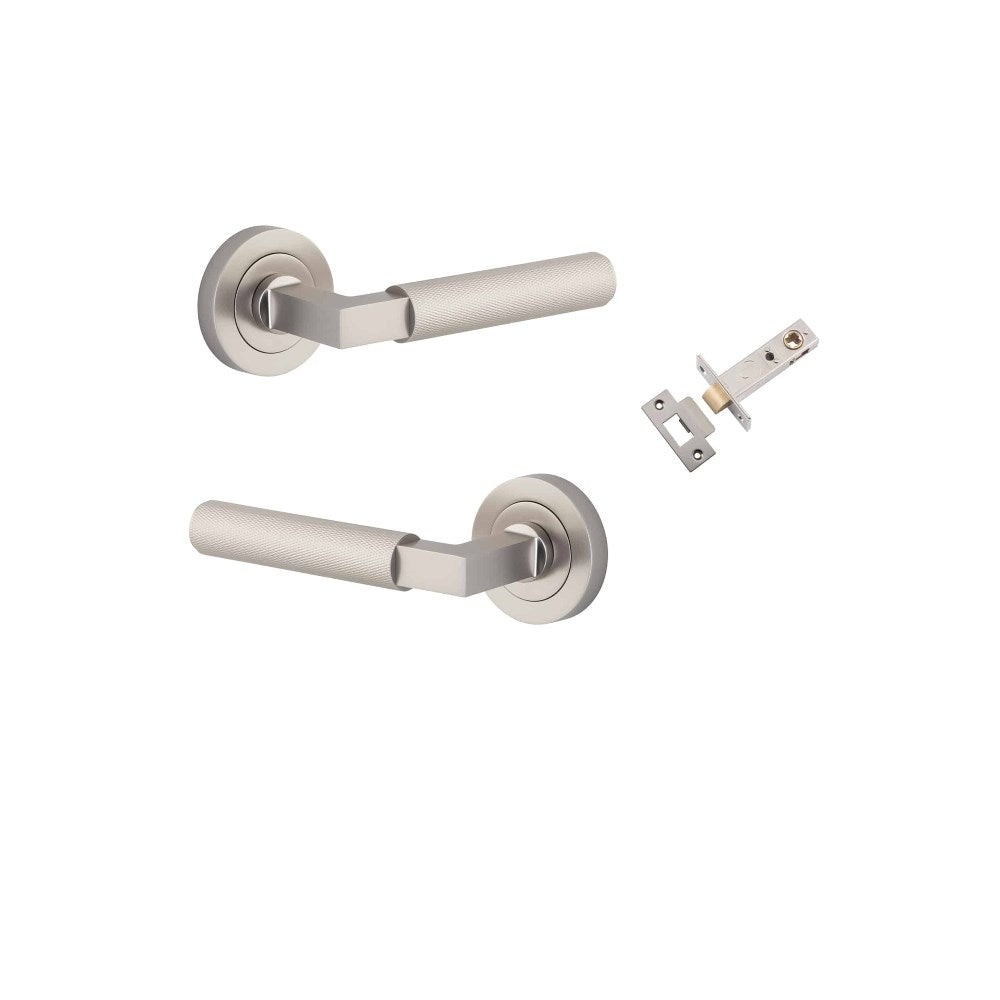 Brunswick Round Rose Door Lever Set