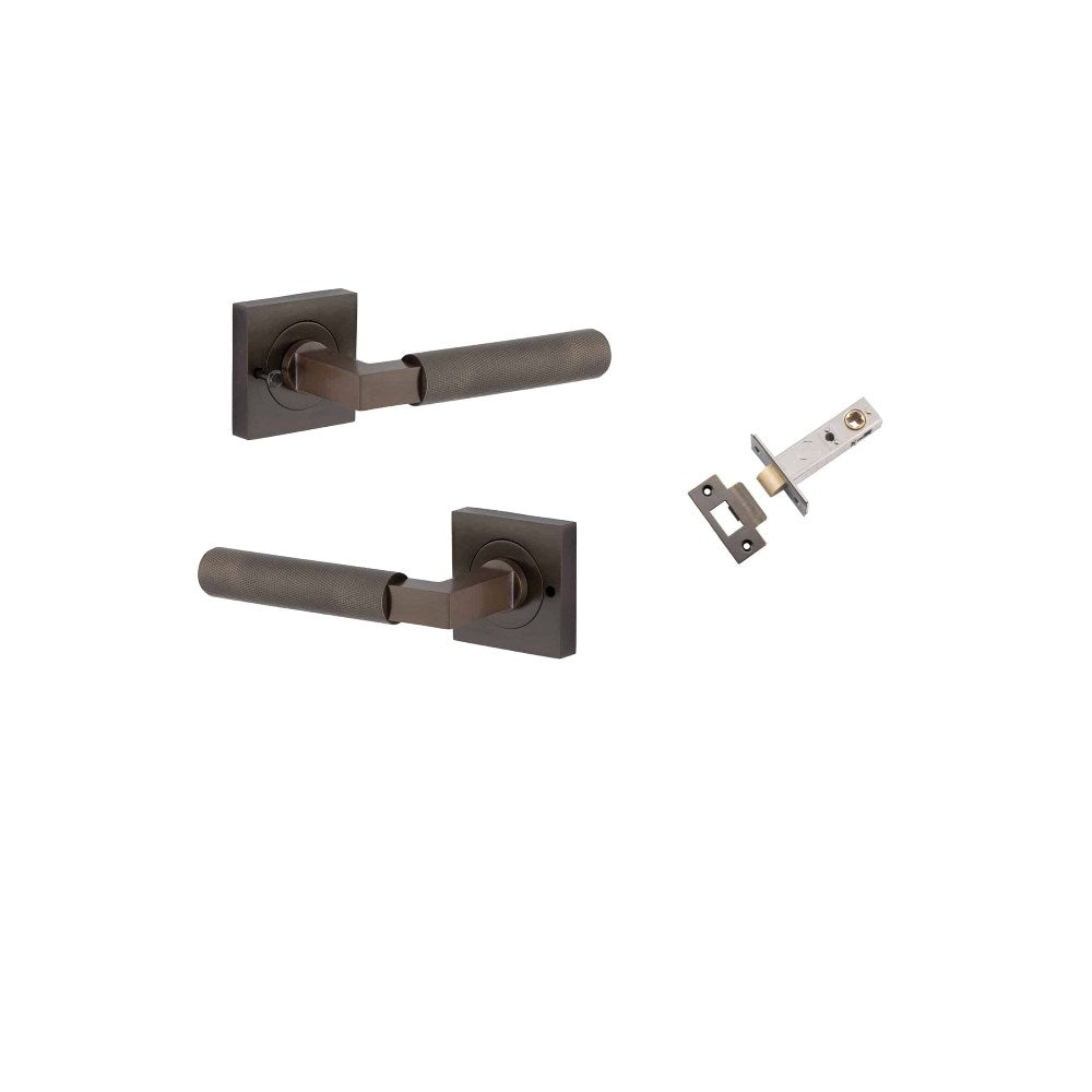 Brunswick Square Rose Door Lever Set