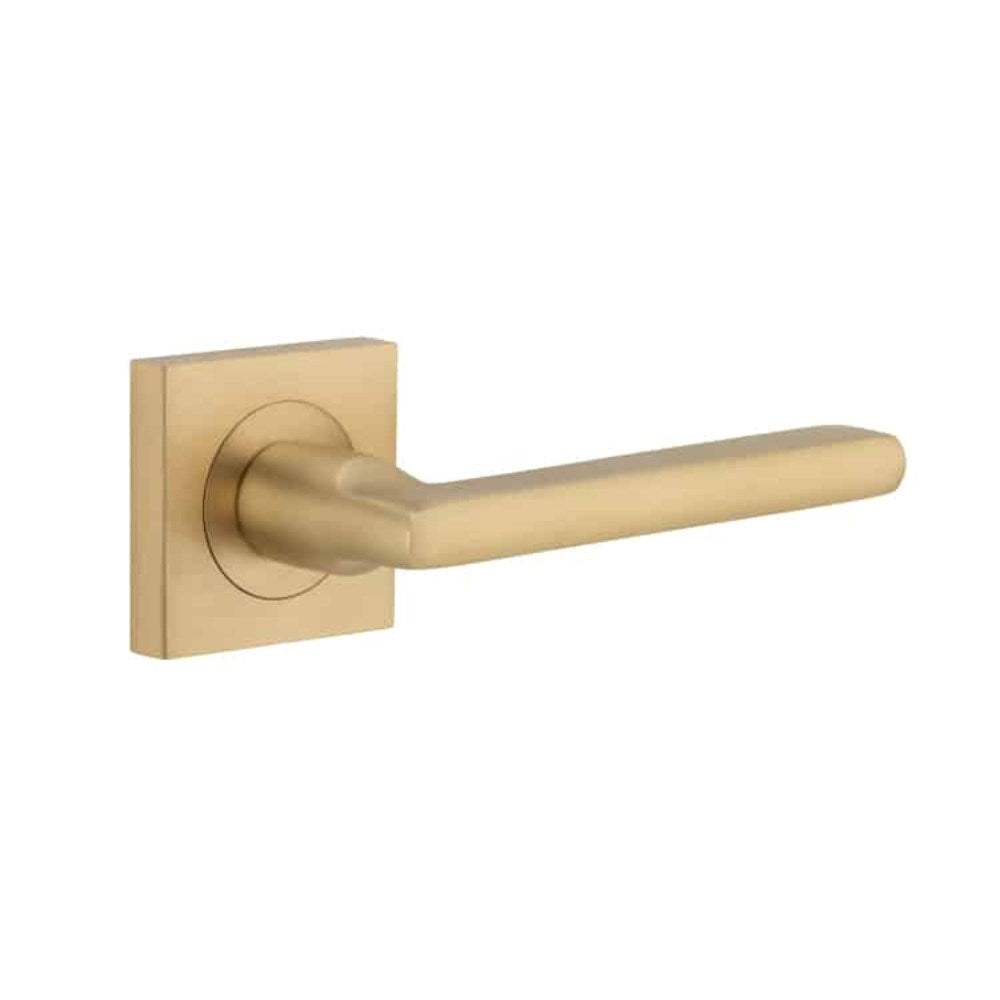 Baltimore Square Rose Door Lever Set