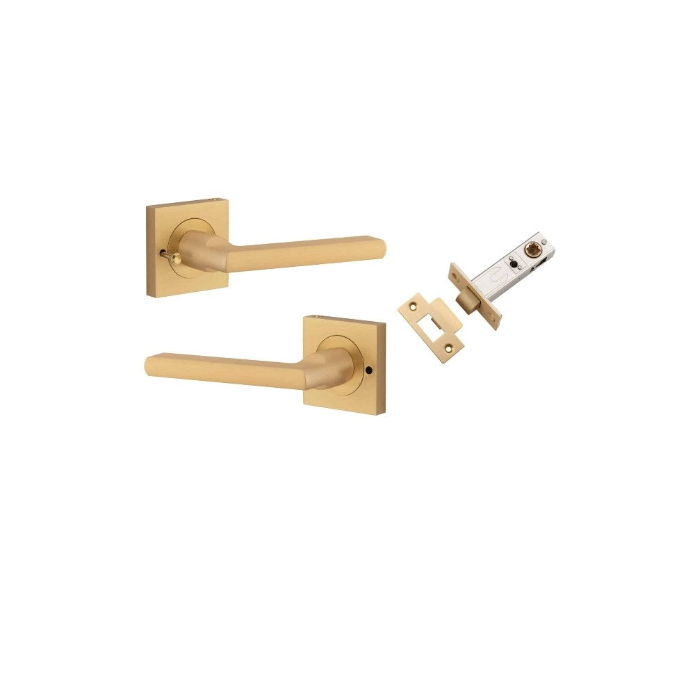 Baltimore Square Rose Door Lever Set