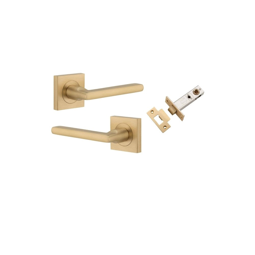 Baltimore Square Rose Door Lever Set