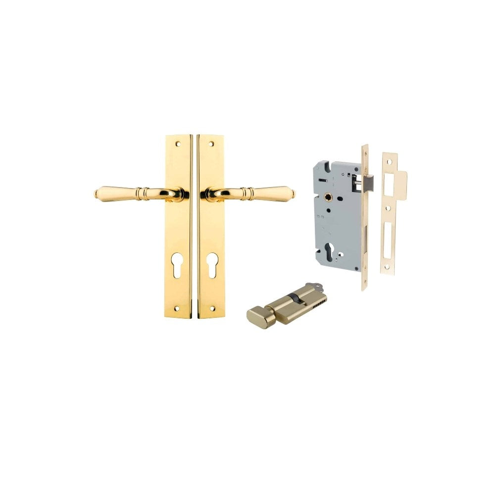 Sarlat Rectangular Door Lever Set