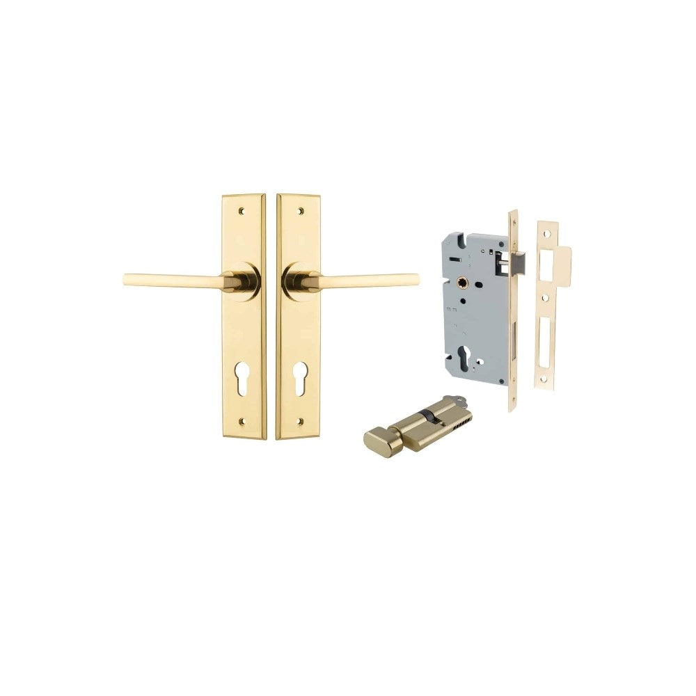 Baltimore Chamfered Door Lever Set