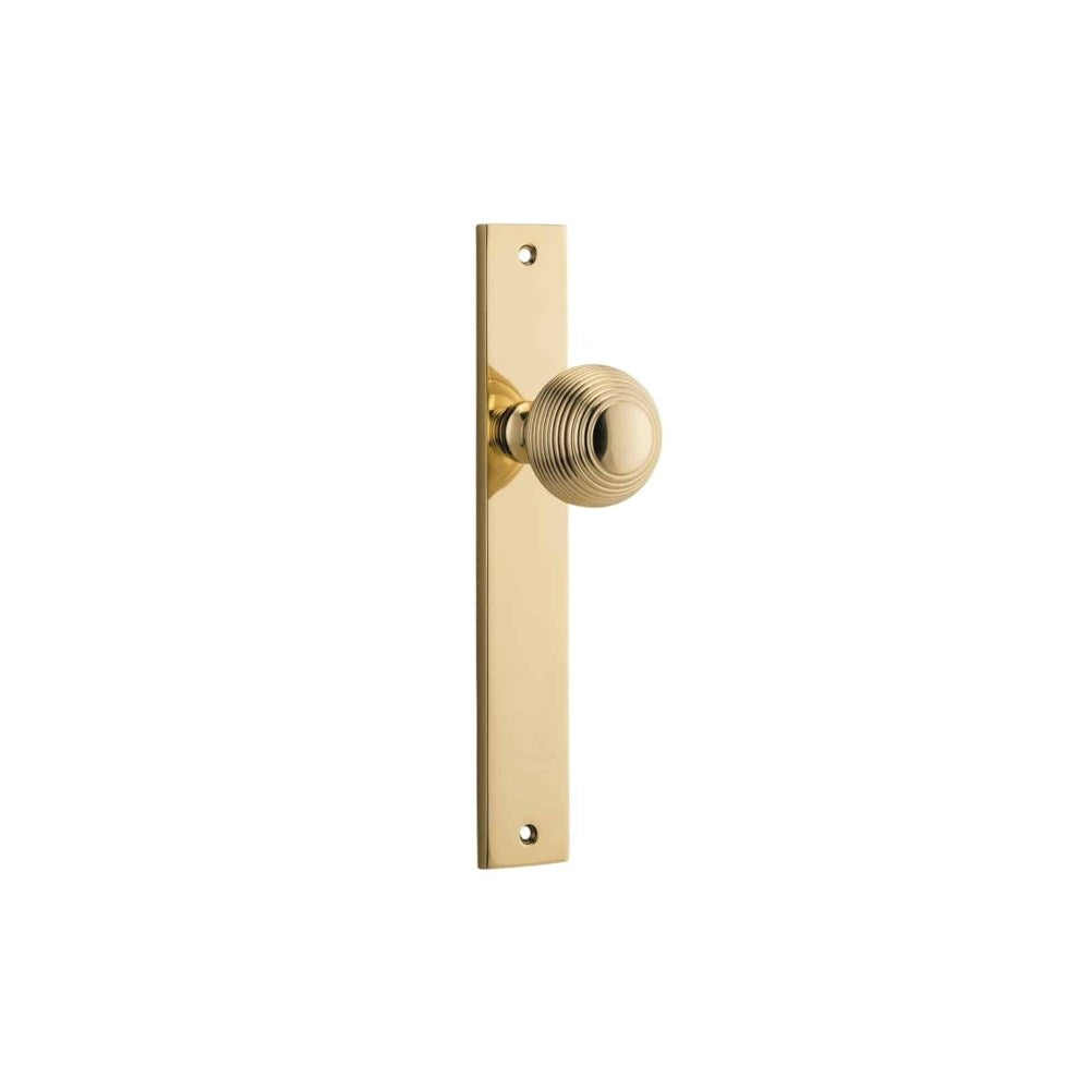 Guildford Rectangular Door Knob Set