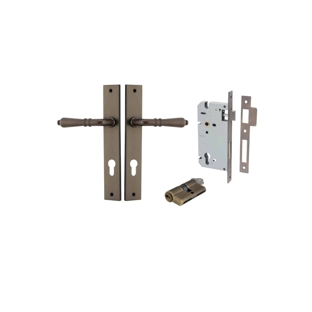 Sarlat Rectangular Door Lever Set