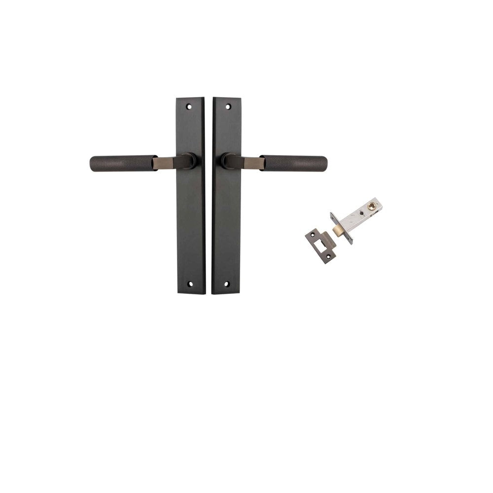 Brunswick Rectangular Door Lever Set