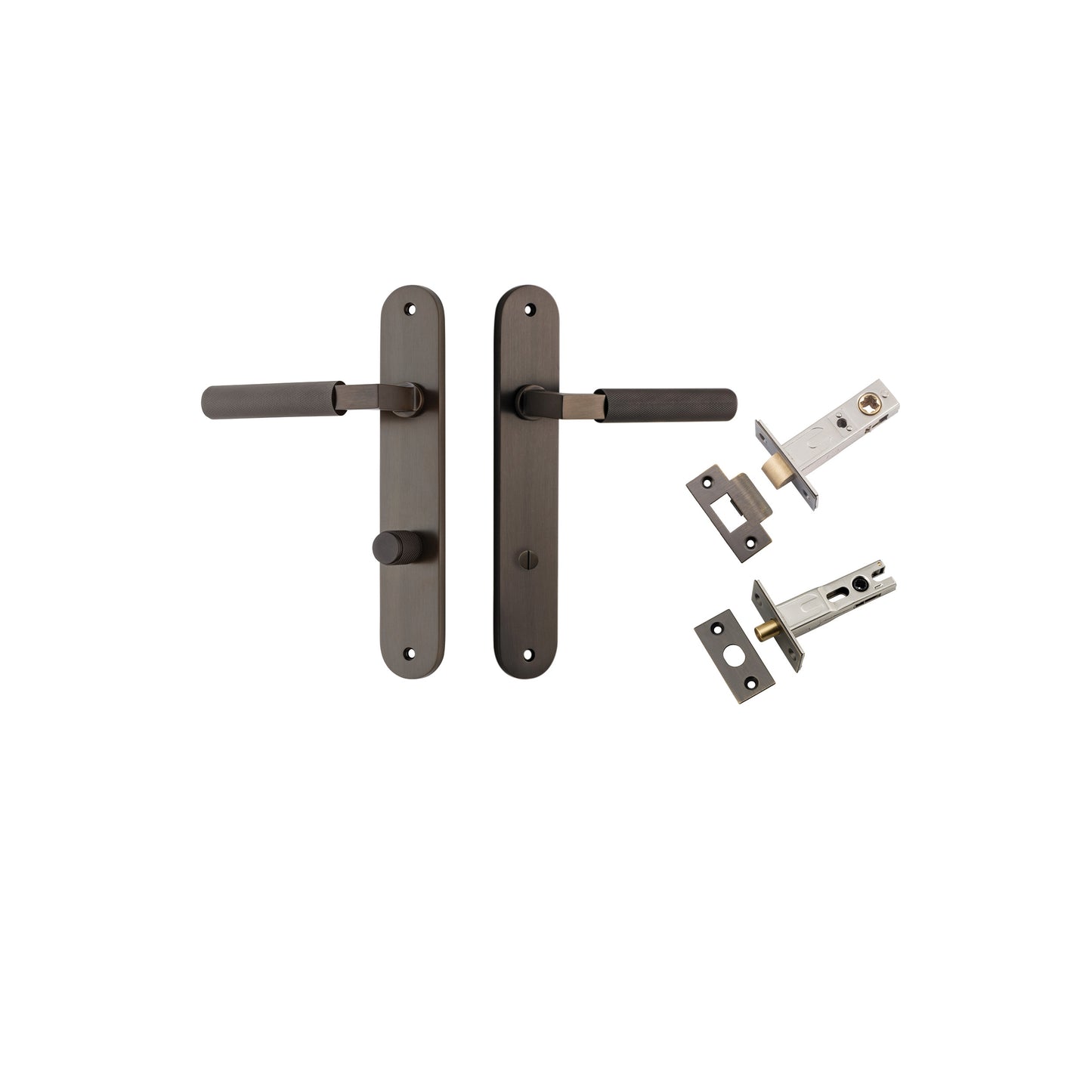 Brunswick Oval Door Lever Set