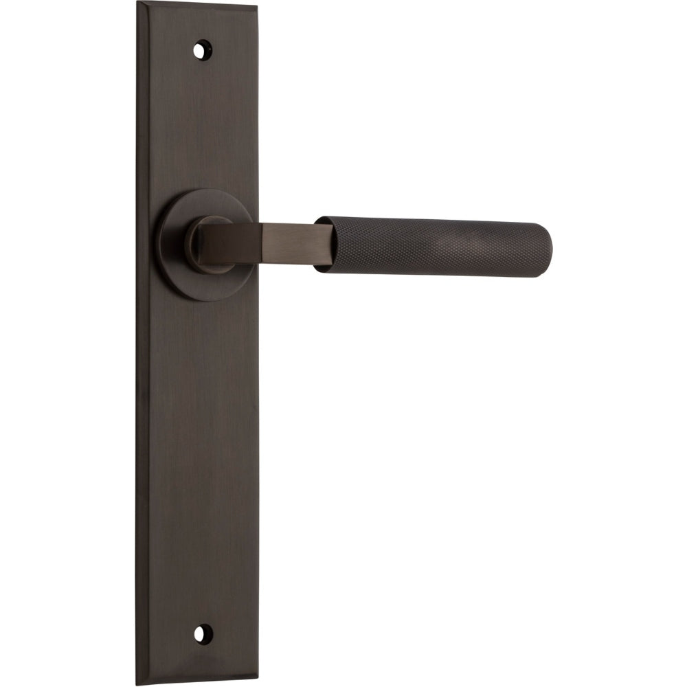 Brunswick Chamfered Door Lever Set