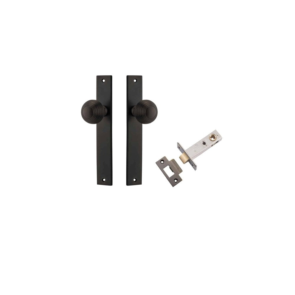 Guildford Rectangular Door Knob Set