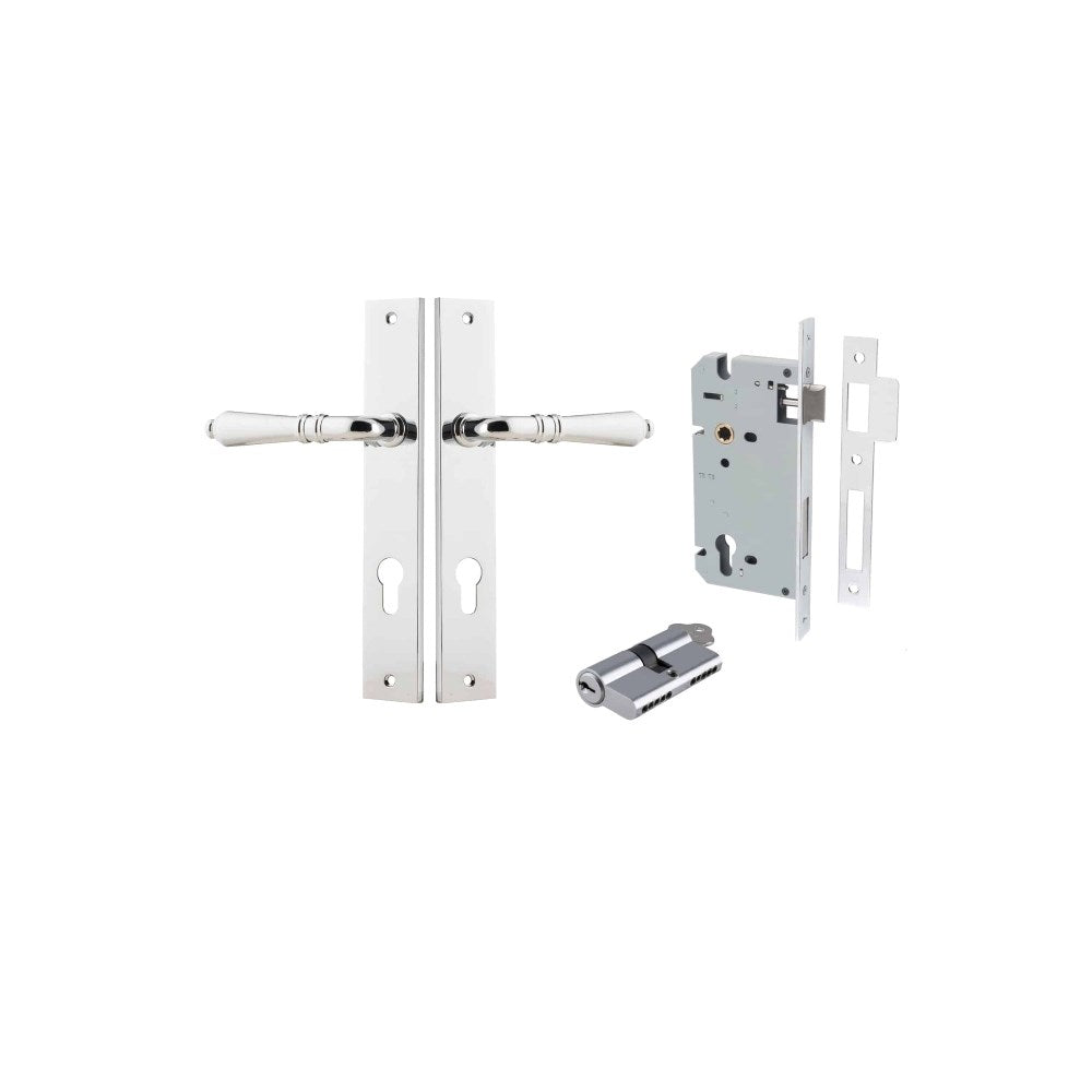 Sarlat Rectangular Door Lever Set