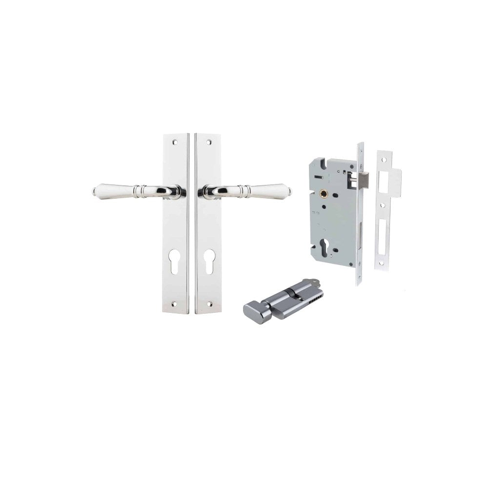 Sarlat Rectangular Door Lever Set