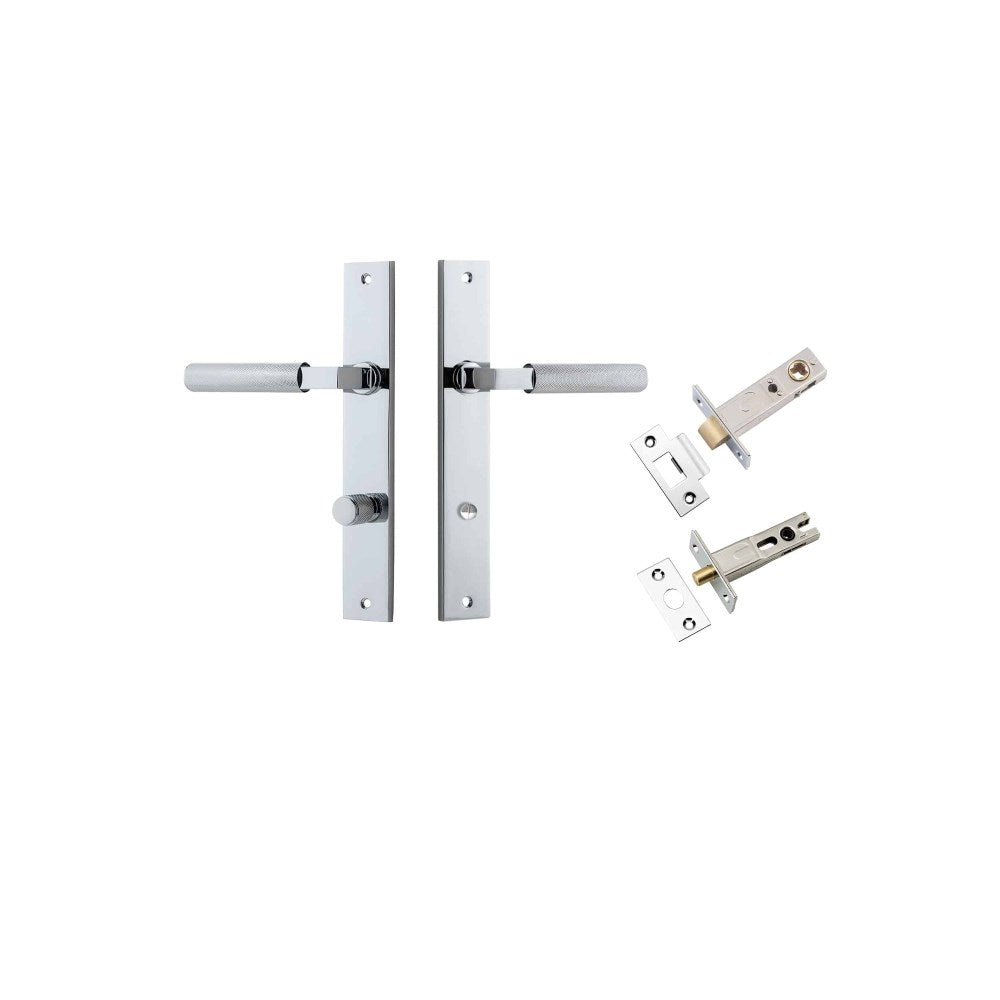 Brunswick Rectangular Door Lever Set