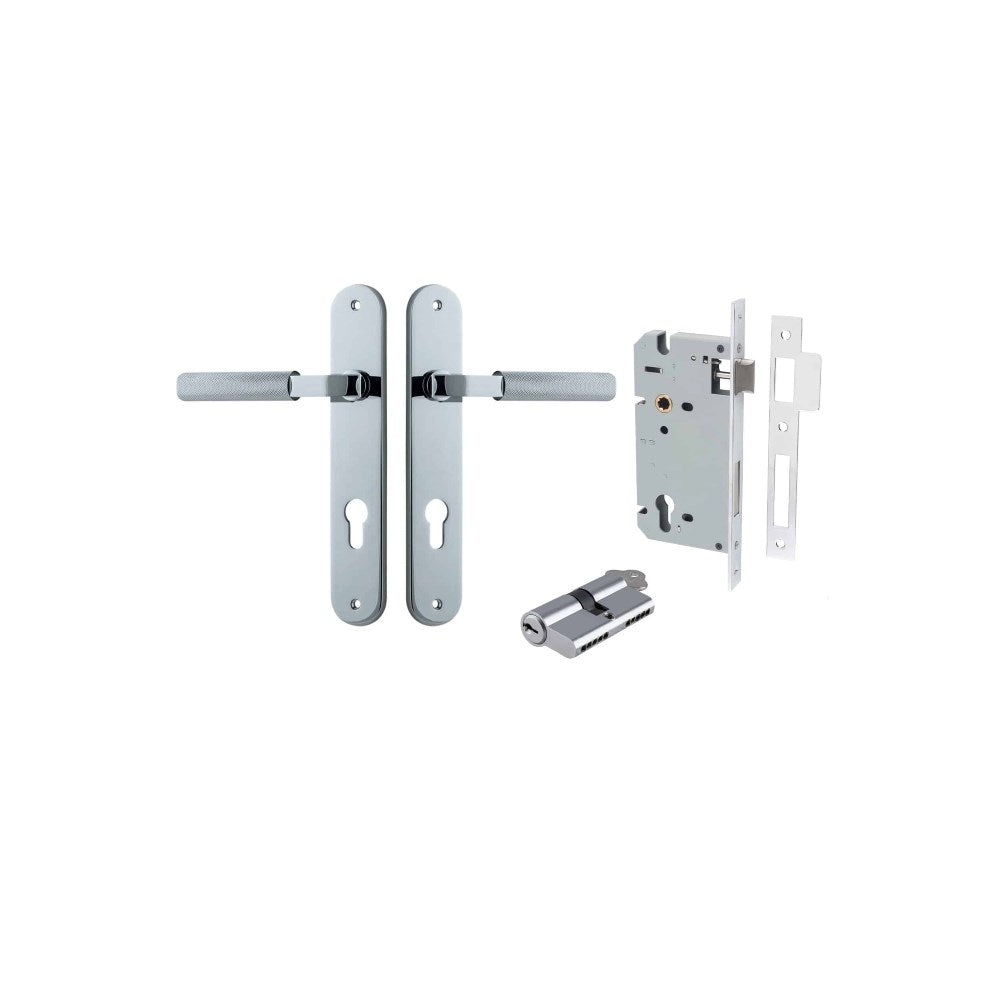 Brunswick Oval Door Lever Set