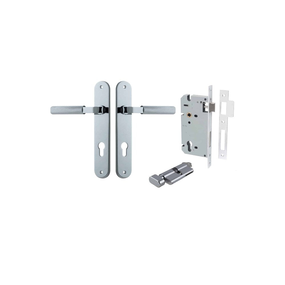 Brunswick Oval Door Lever Set