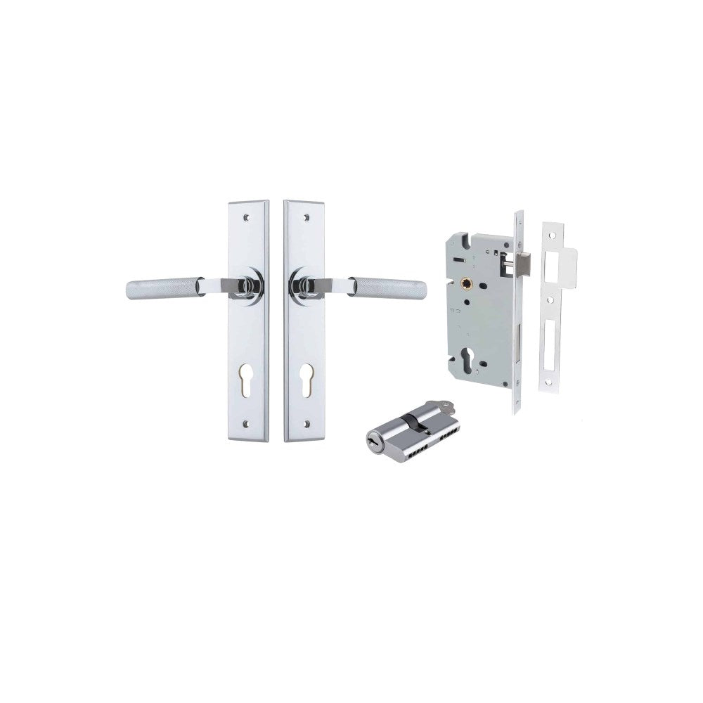 Brunswick Chamfered Door Lever Set