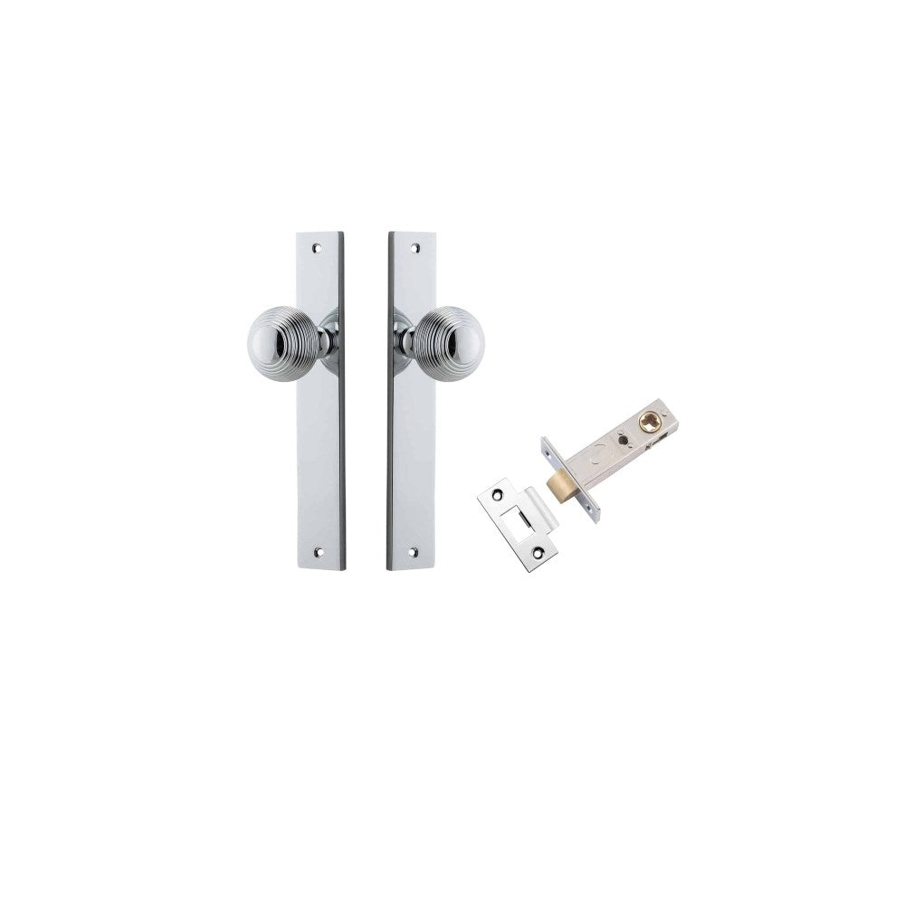 Guildford Rectangular Door Knob Set