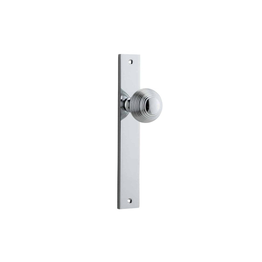 Guildford Rectangular Door Knob Set