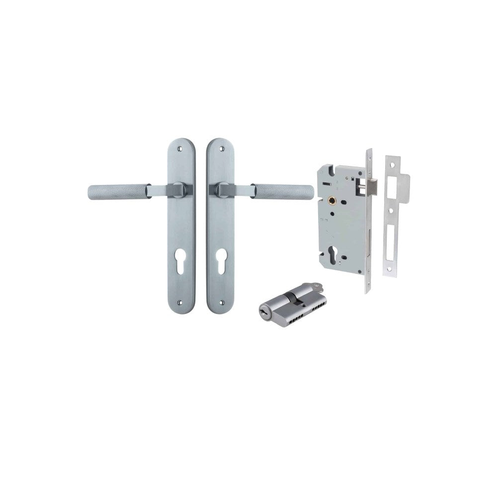 Brunswick Oval Door Lever Set