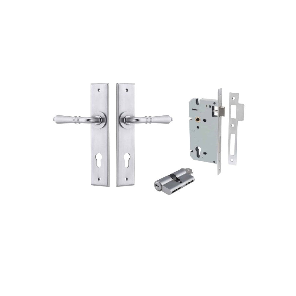 Sarlat Chamfered Door Lever Set