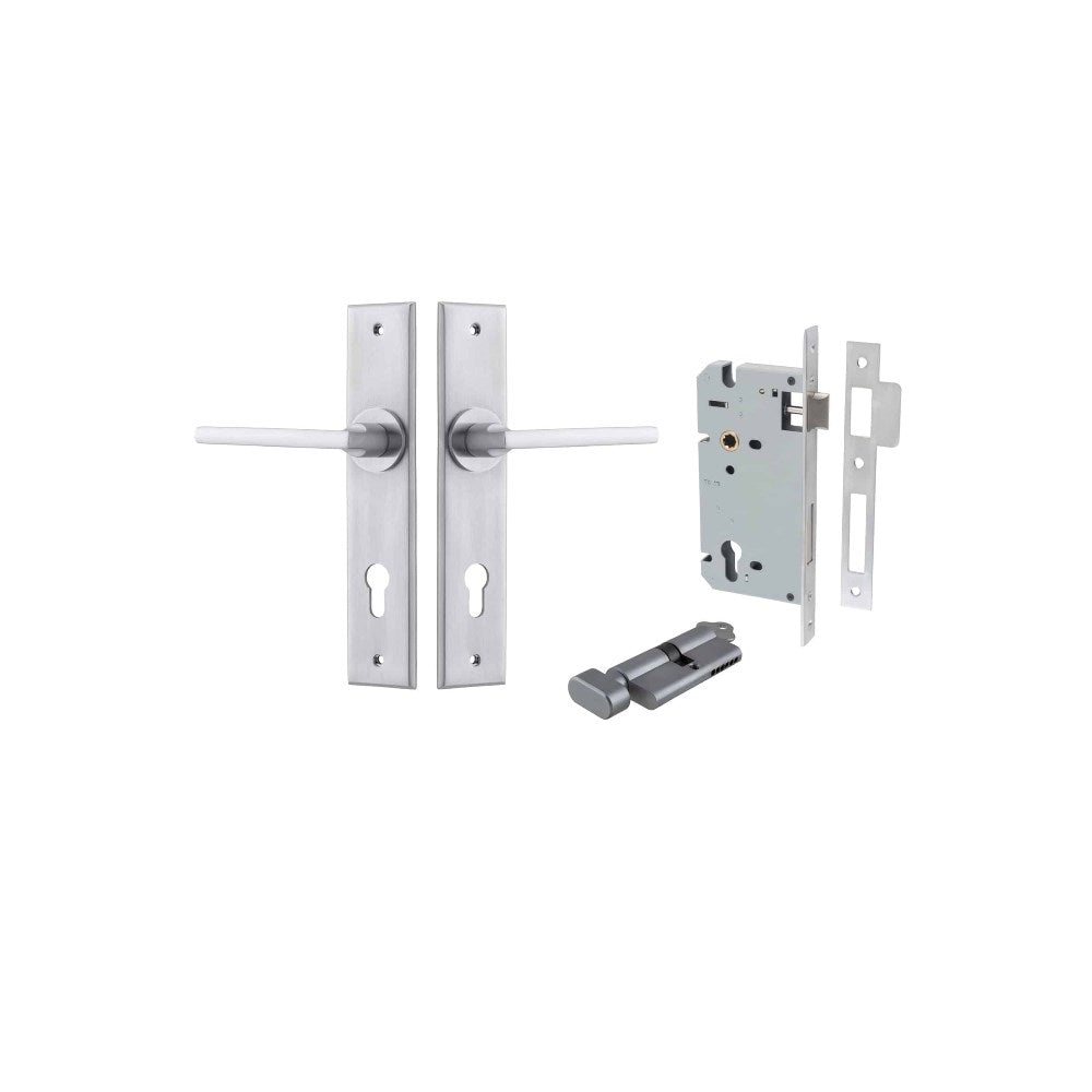 Baltimore Chamfered Door Lever Set