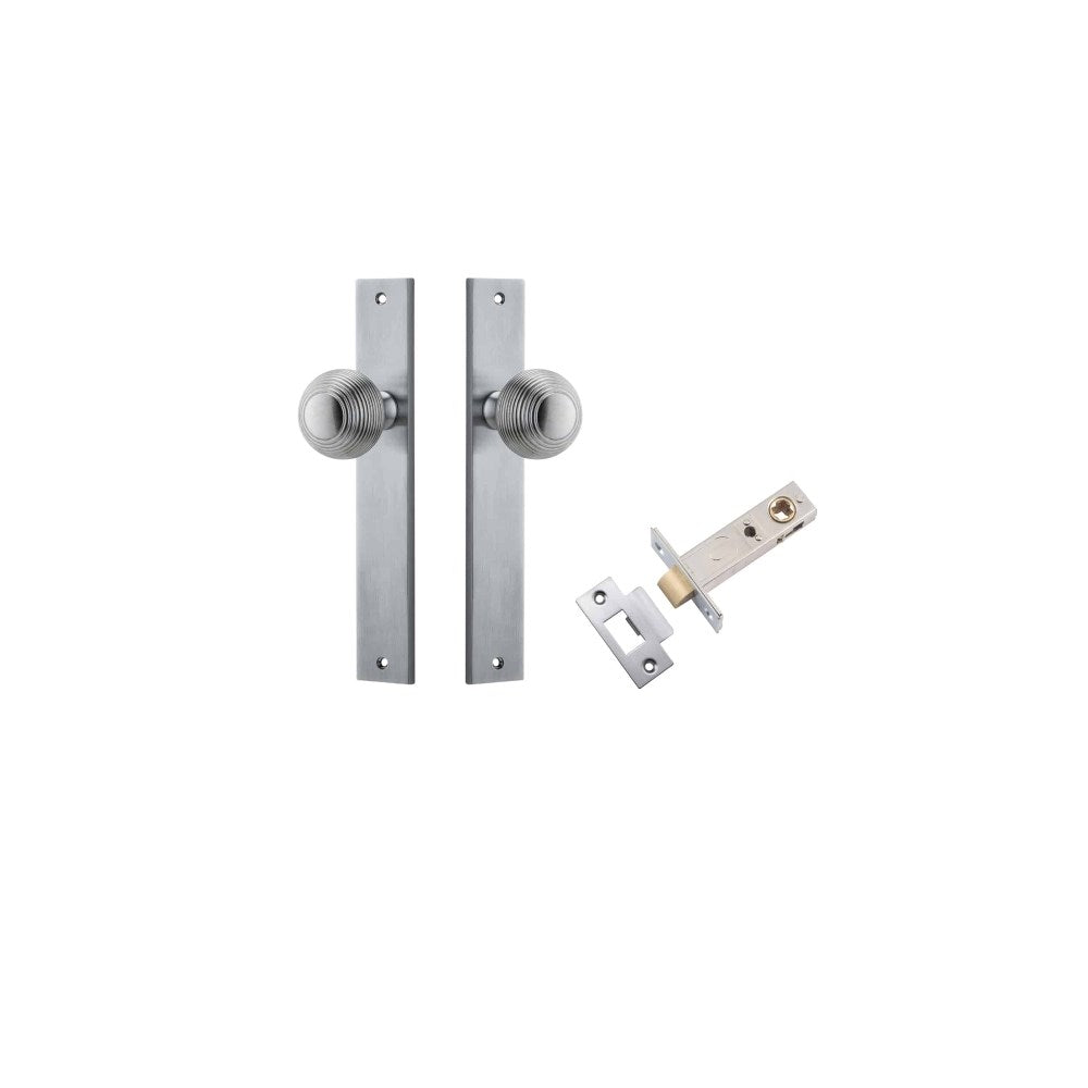 Guildford Rectangular Door Knob Set