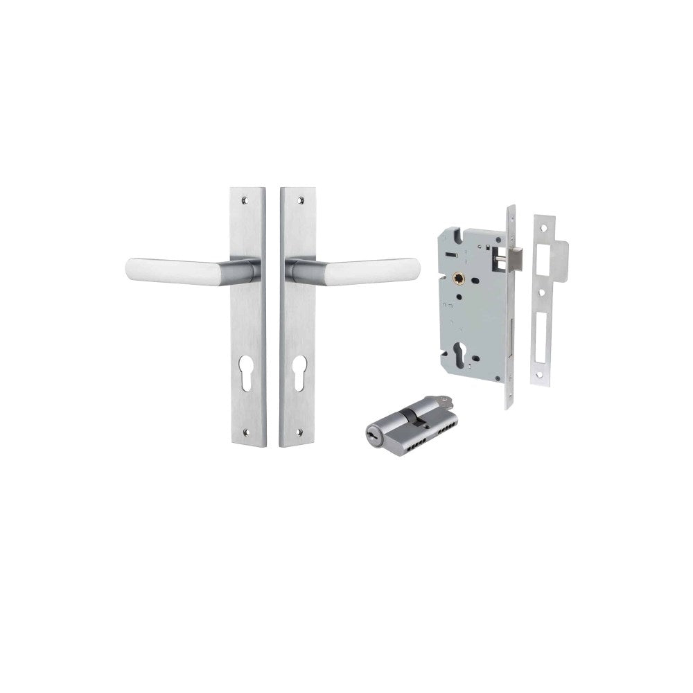 Osaka Rectangular Door Lever Set