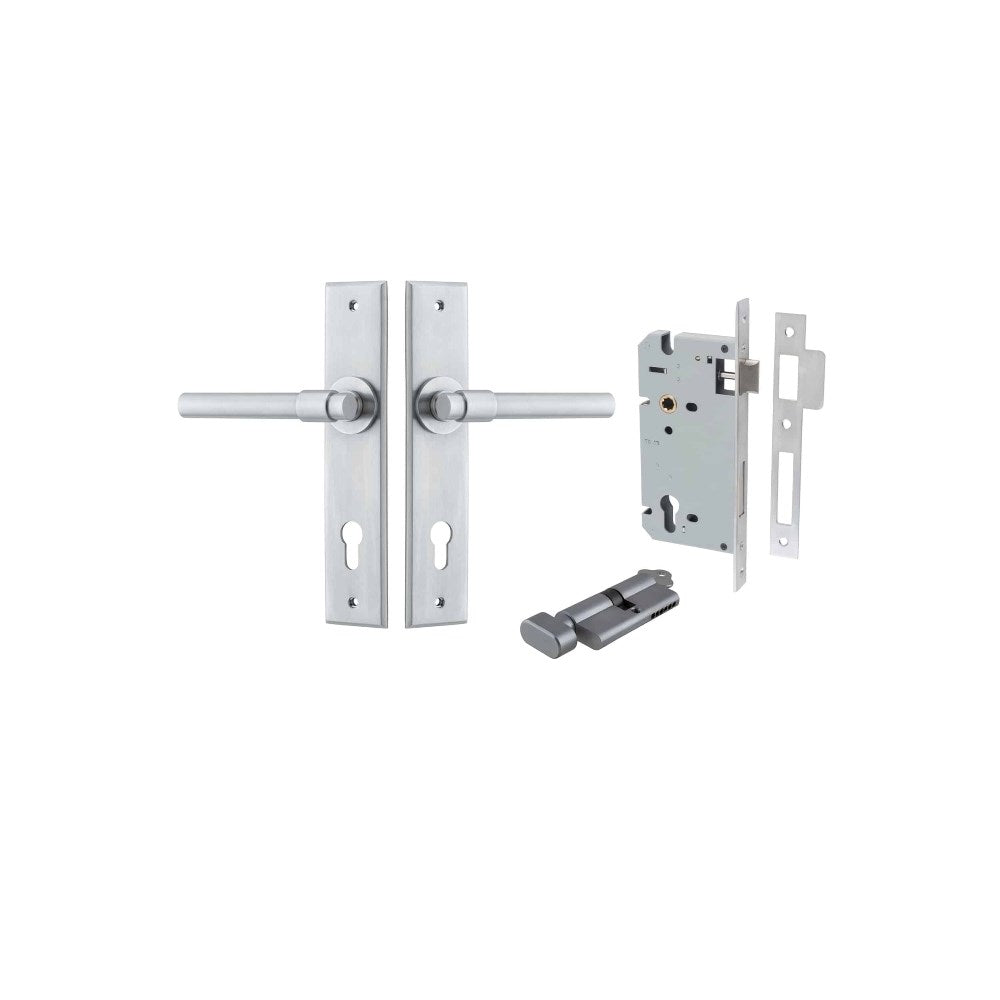 Helsinki Chamfered Door Lever Set