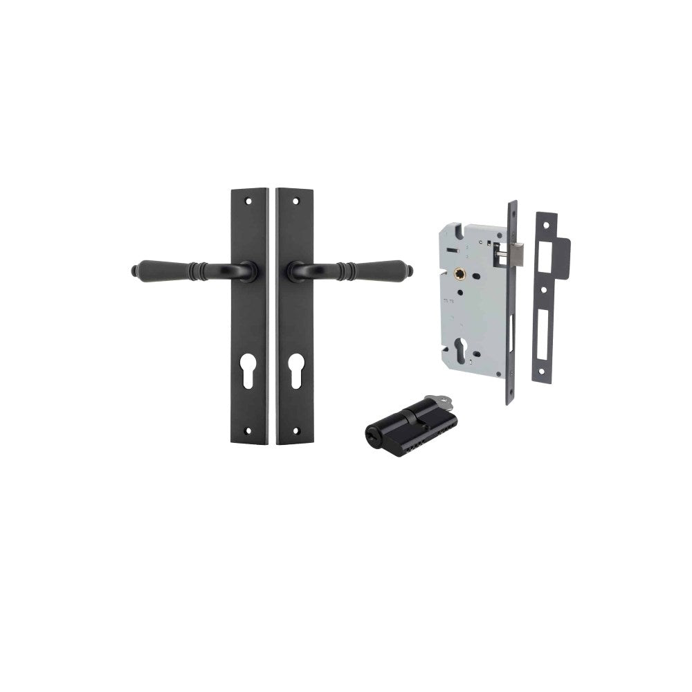 Sarlat Rectangular Door Lever Set