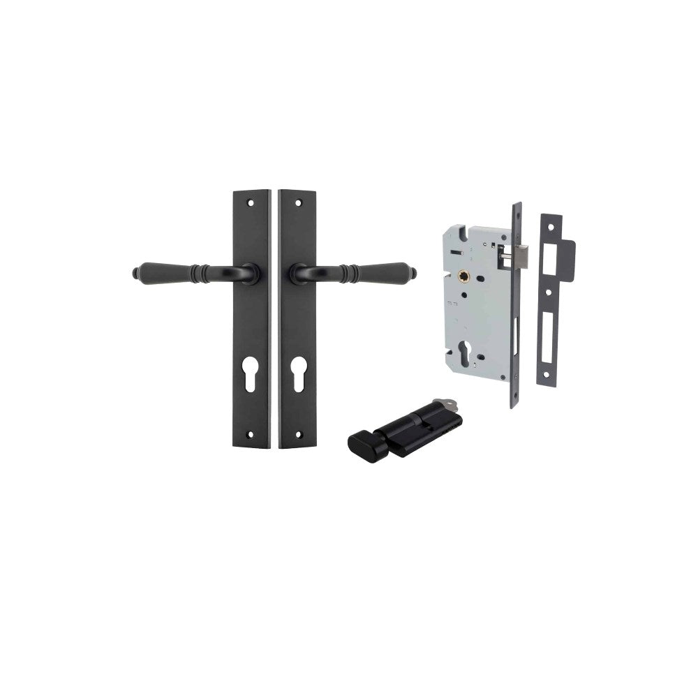 Sarlat Rectangular Door Lever Set