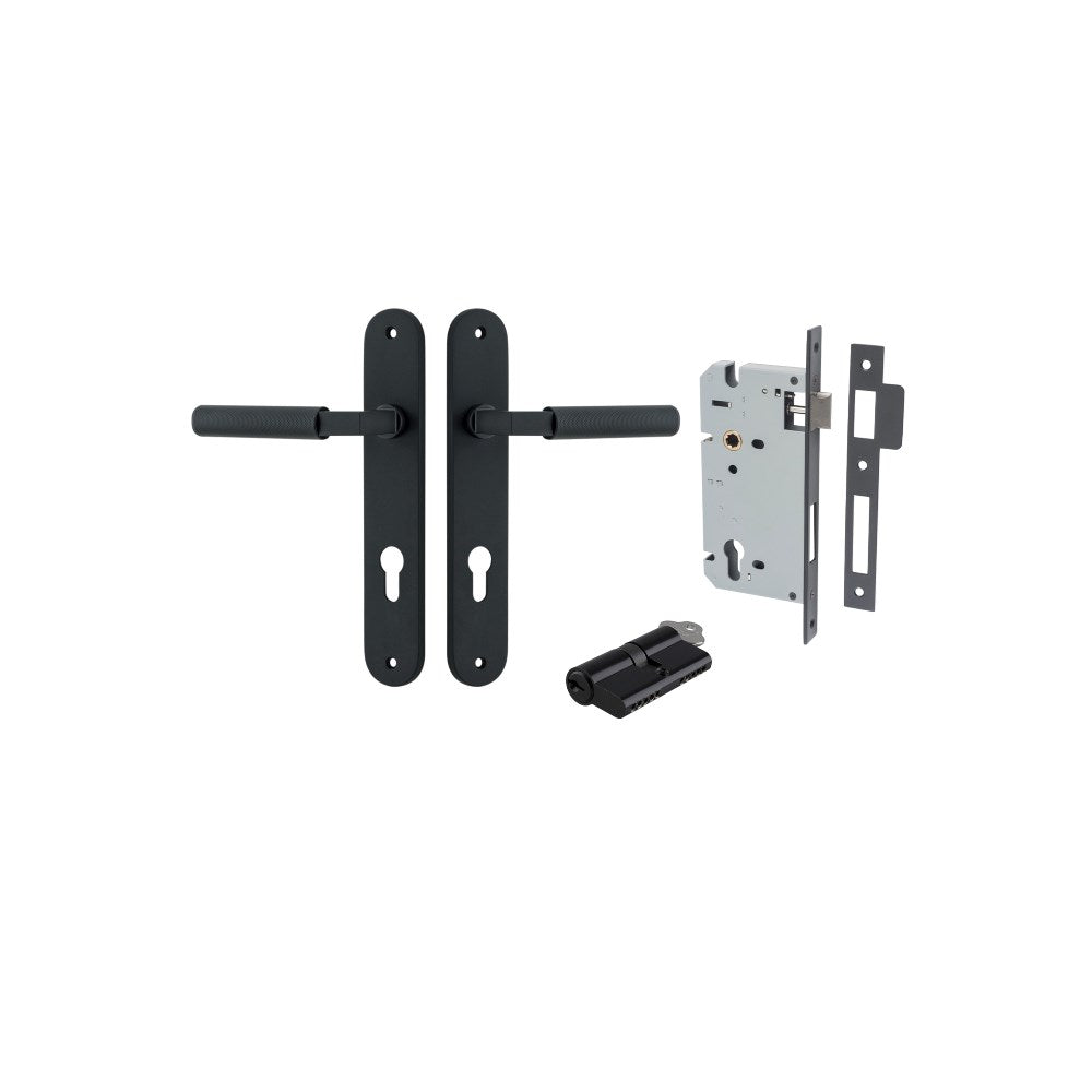 Brunswick Oval Door Lever Set