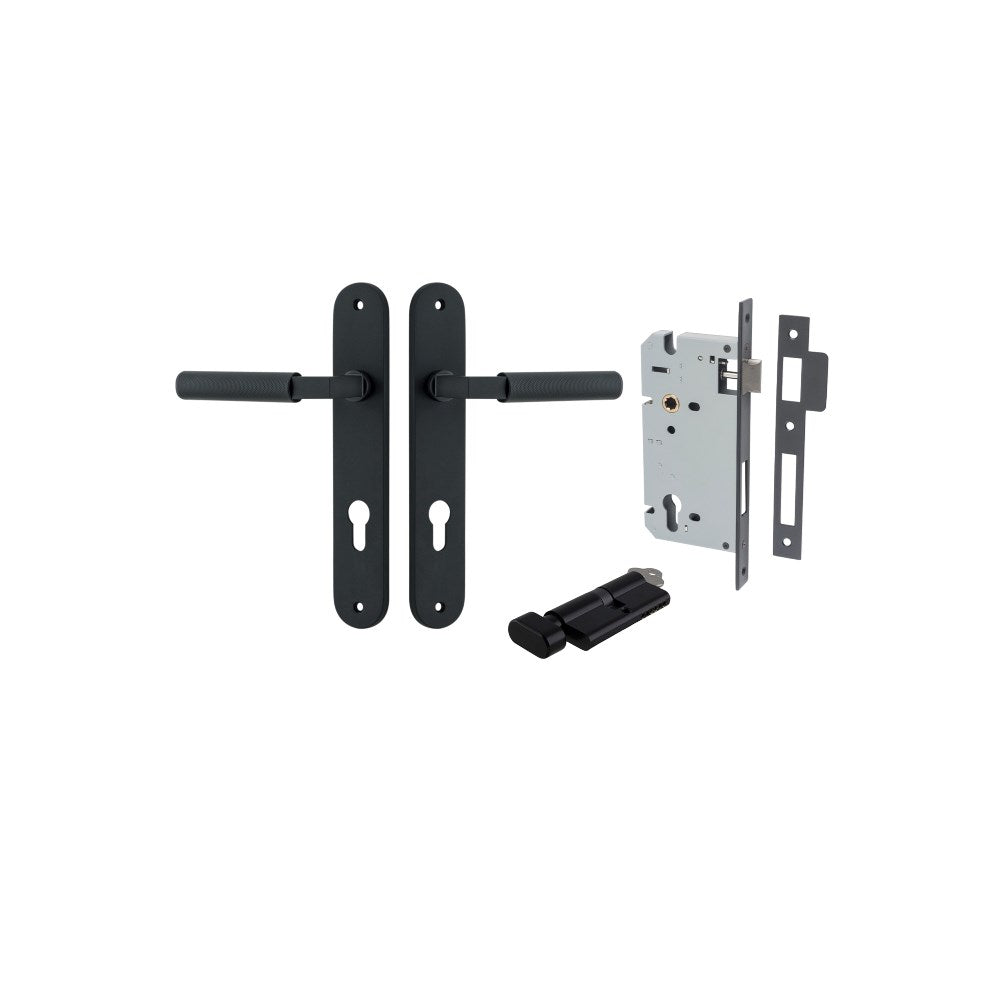 Brunswick Oval Door Lever Set